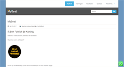 Desktop Screenshot of mybeat.com